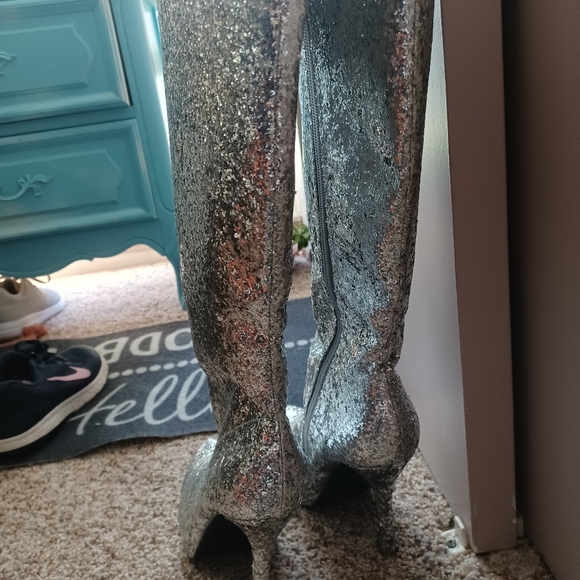 Blingy Boots size 7 - Picture 2 of 5